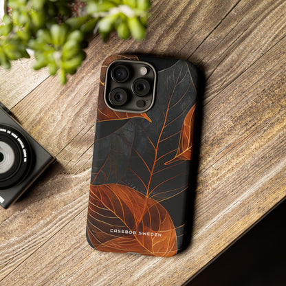 Autumn Leaf Elegance iPhone 15 - Tough Phone Case