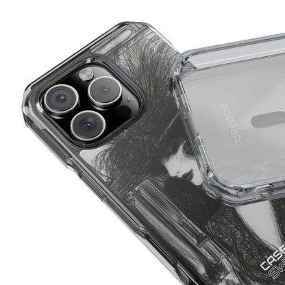 Vintage Feather Elegance iPhone 16 - Impact Clear+