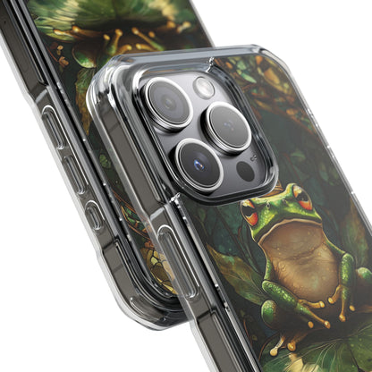 Crowned Frog Rests iPhone Case - Impact