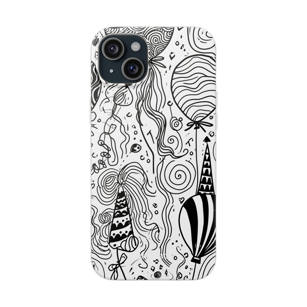 Whimsical Festivity | Flexible Phone Case for iPhone