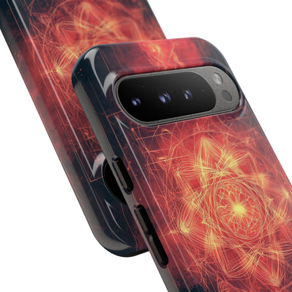 Radiant Mandala Google Pixel 9 Pro XL Case - Tough