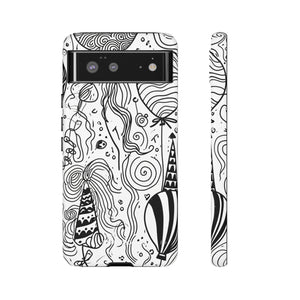 Whimsical Festivity | Protective Phone Case for Google Pixel