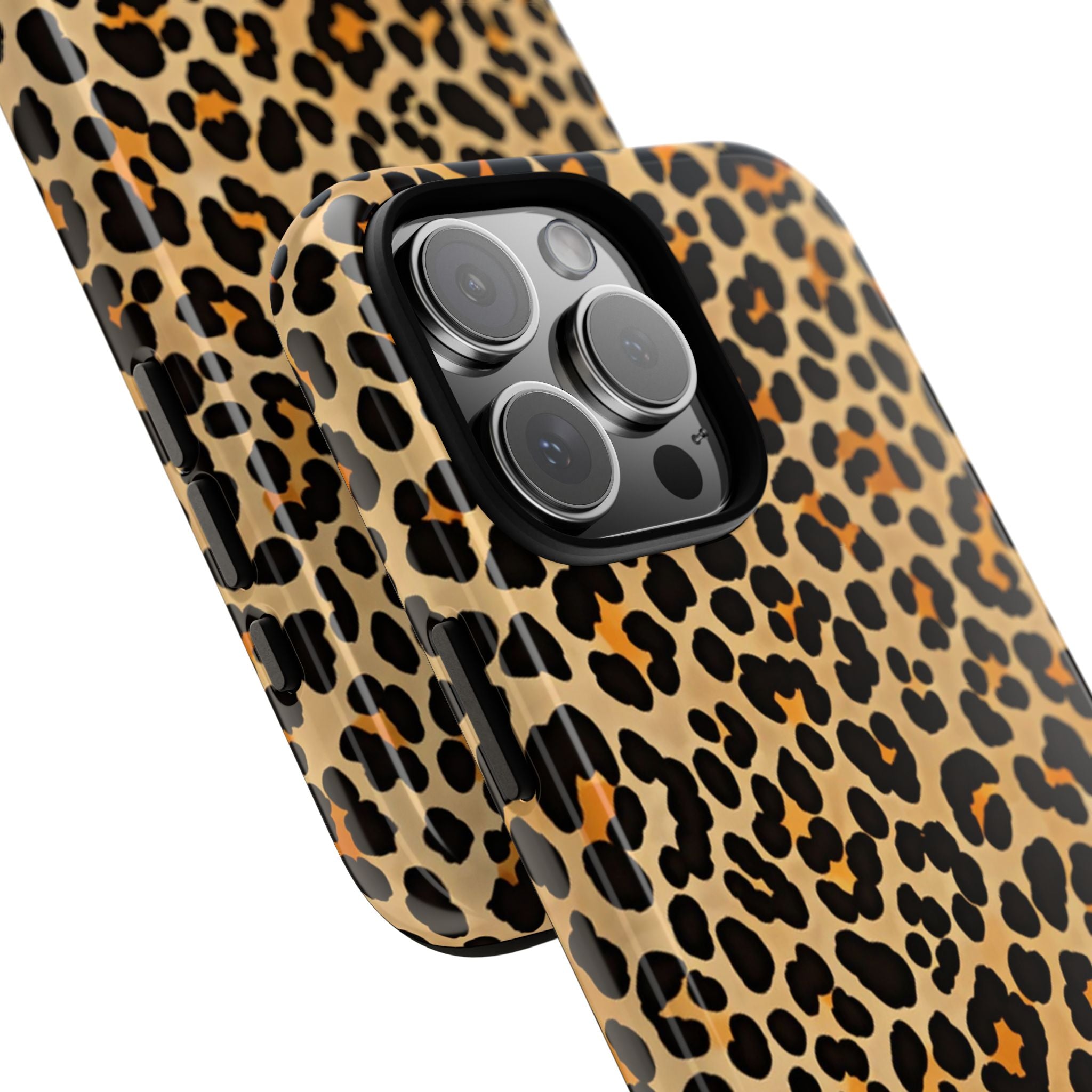 Leopard Print Elegance - iPhone Case