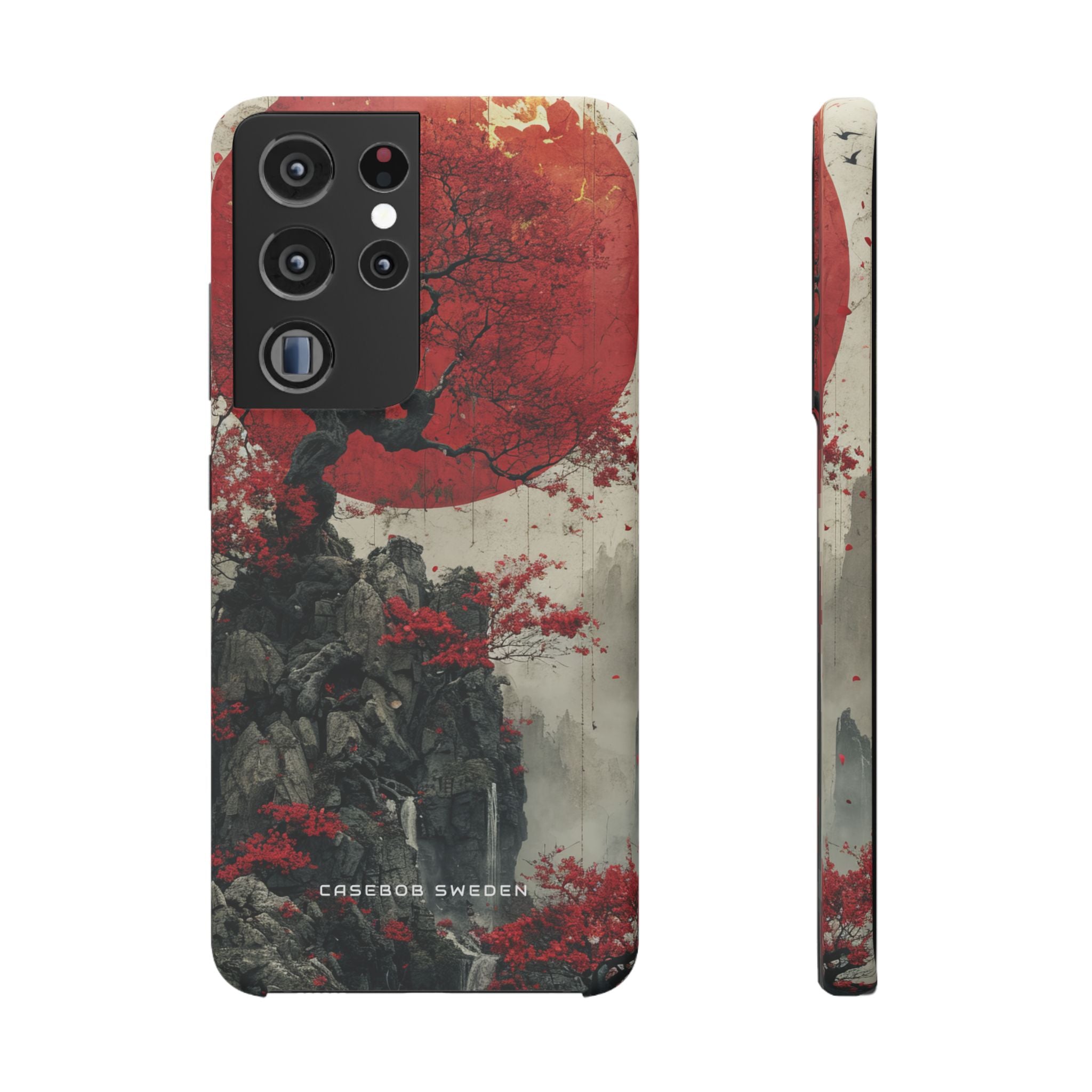 Zen Serenity in Red Harmony Samsung S21 - Slim Phone Case