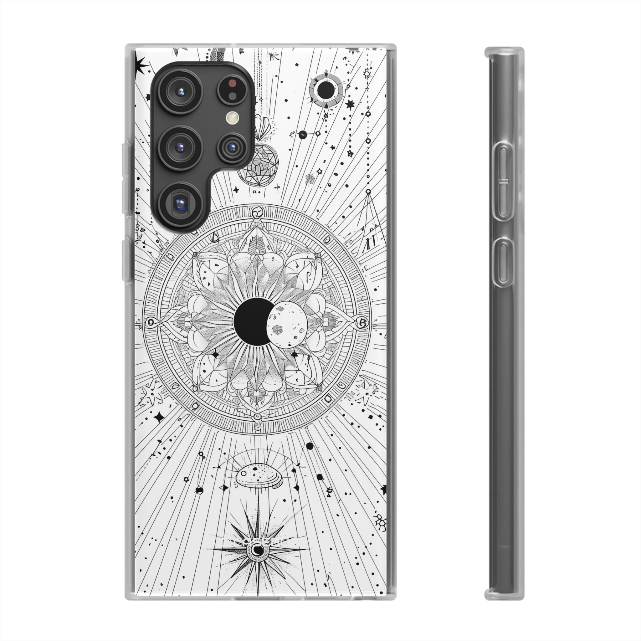 Celestial Mandala Mystique | Flexible Phone Case for Samsung Galaxy