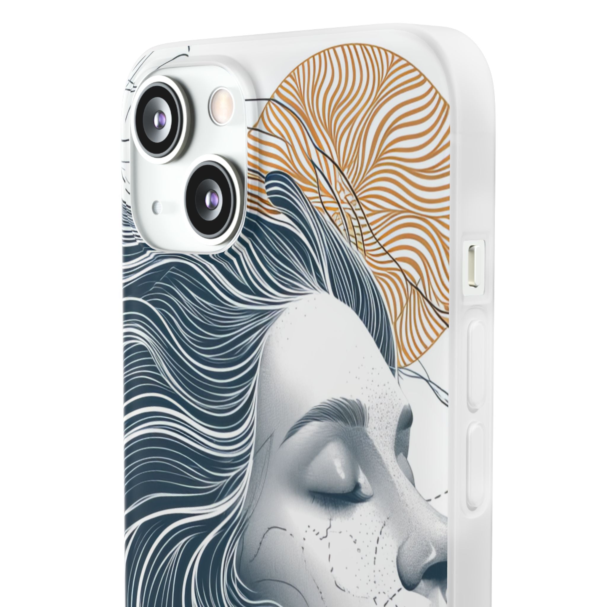 Serene Abstraction | Flexible Phone Case for iPhone