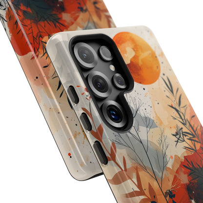 Orange Solstice Samsung S25 Ultra Case - Tough