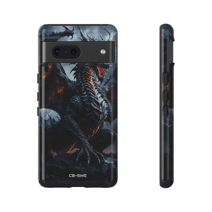 Fiery Wings Unleashed - Google Pixel Case