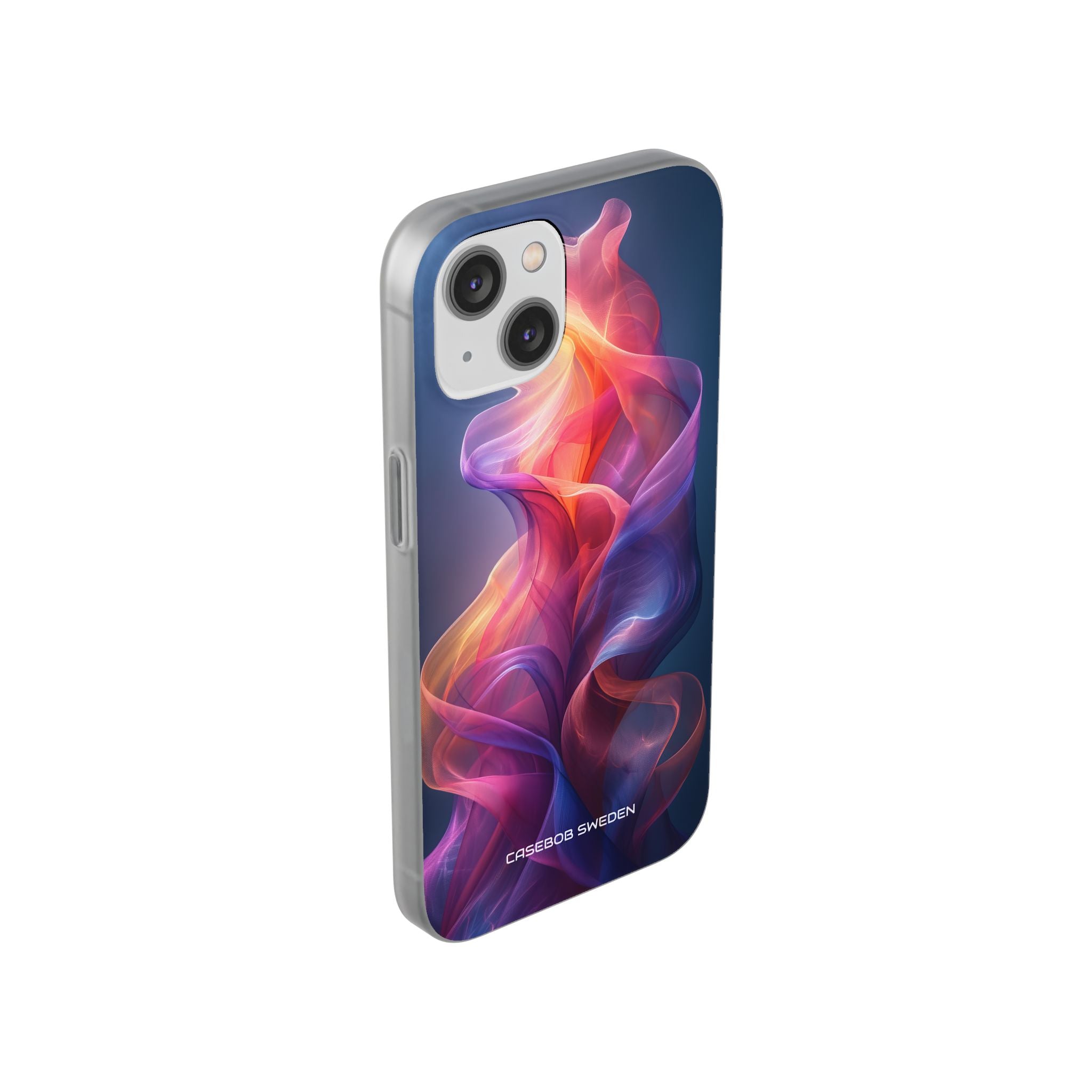 Violet Orange Flow - Flexi iPhone 14 Phone Case