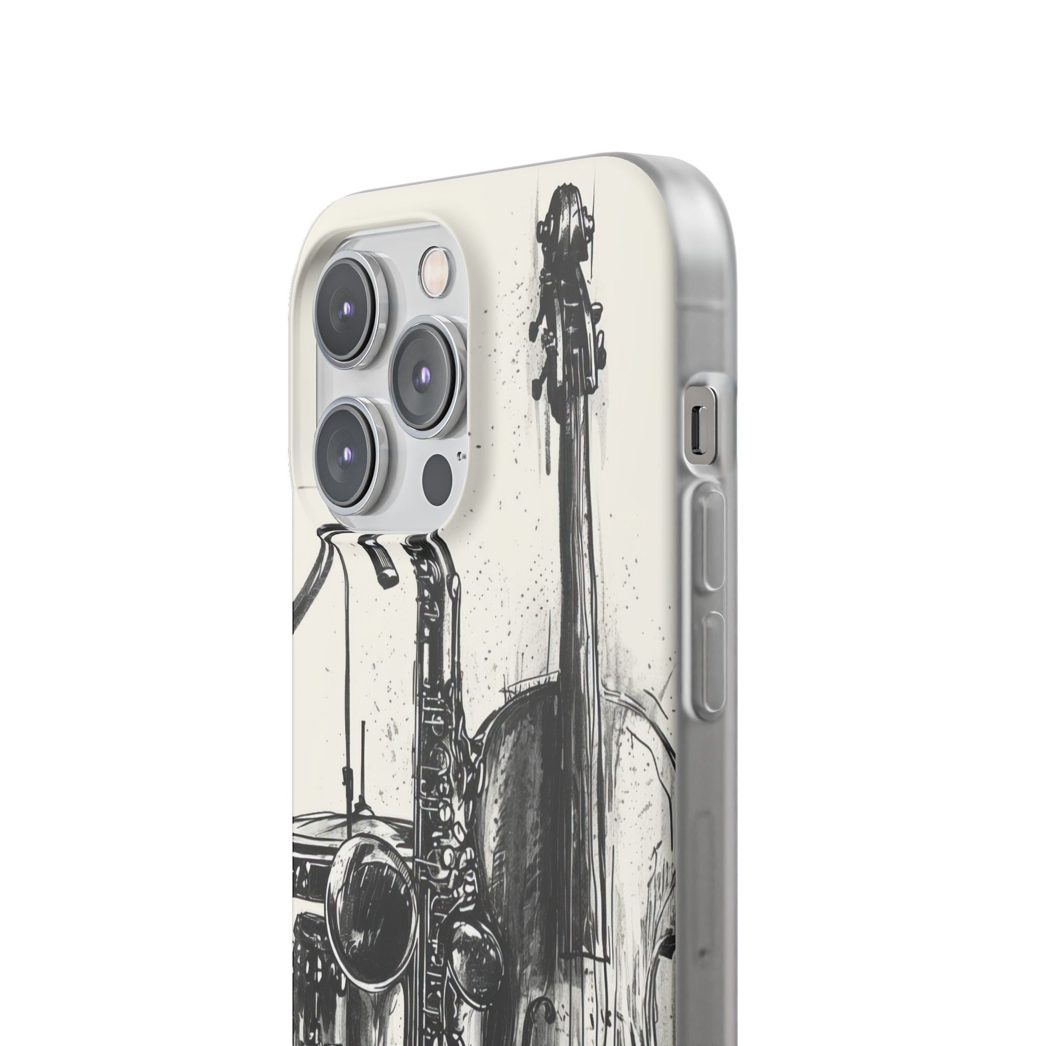 Jazz Ink Expressions | Flexible Phone Case for iPhone