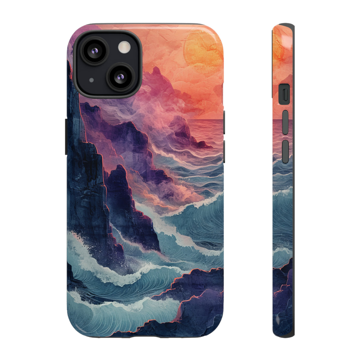 Tranquil Cliffside Views - Protective Phone Case