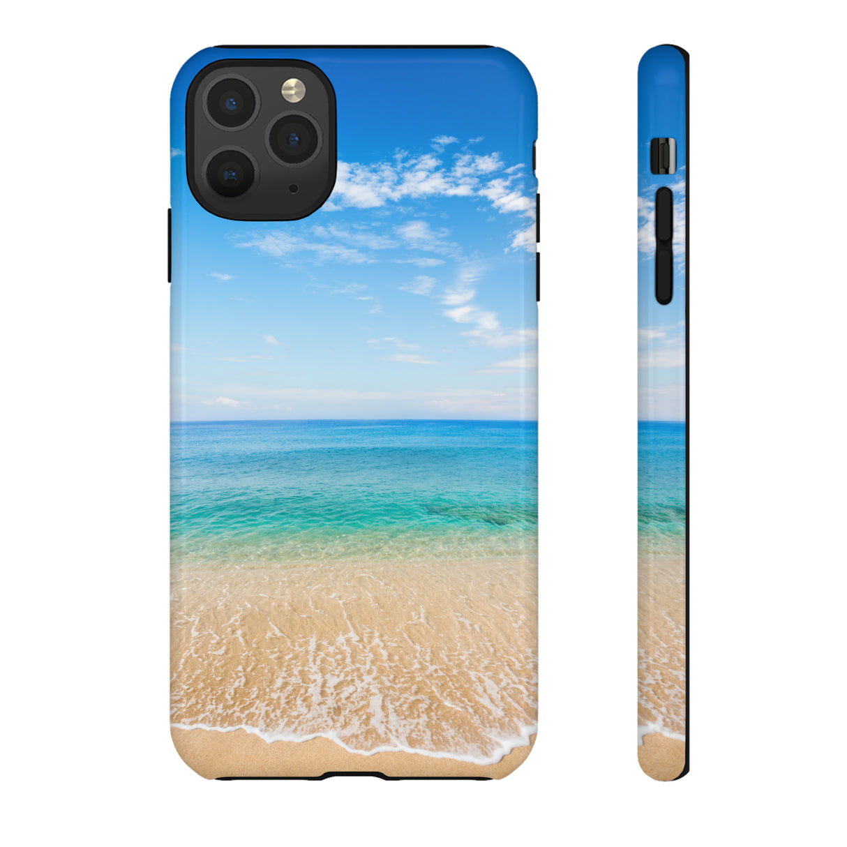 Tropical Beach - Protective Phone Case