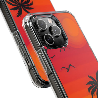 Summer Sunset Silhouettes iPhone Case - Impact