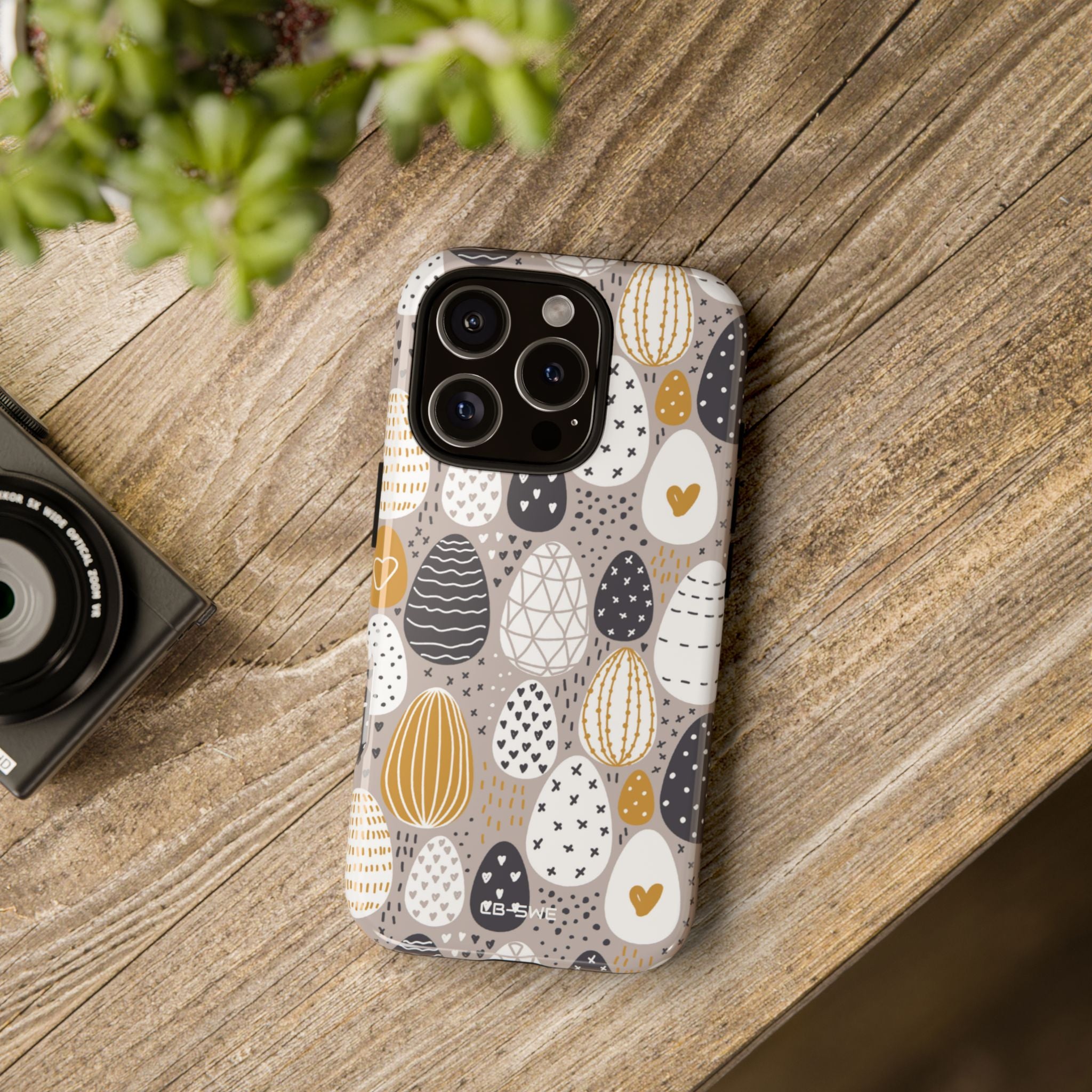 Easter Eggs Playful - iPhone Case