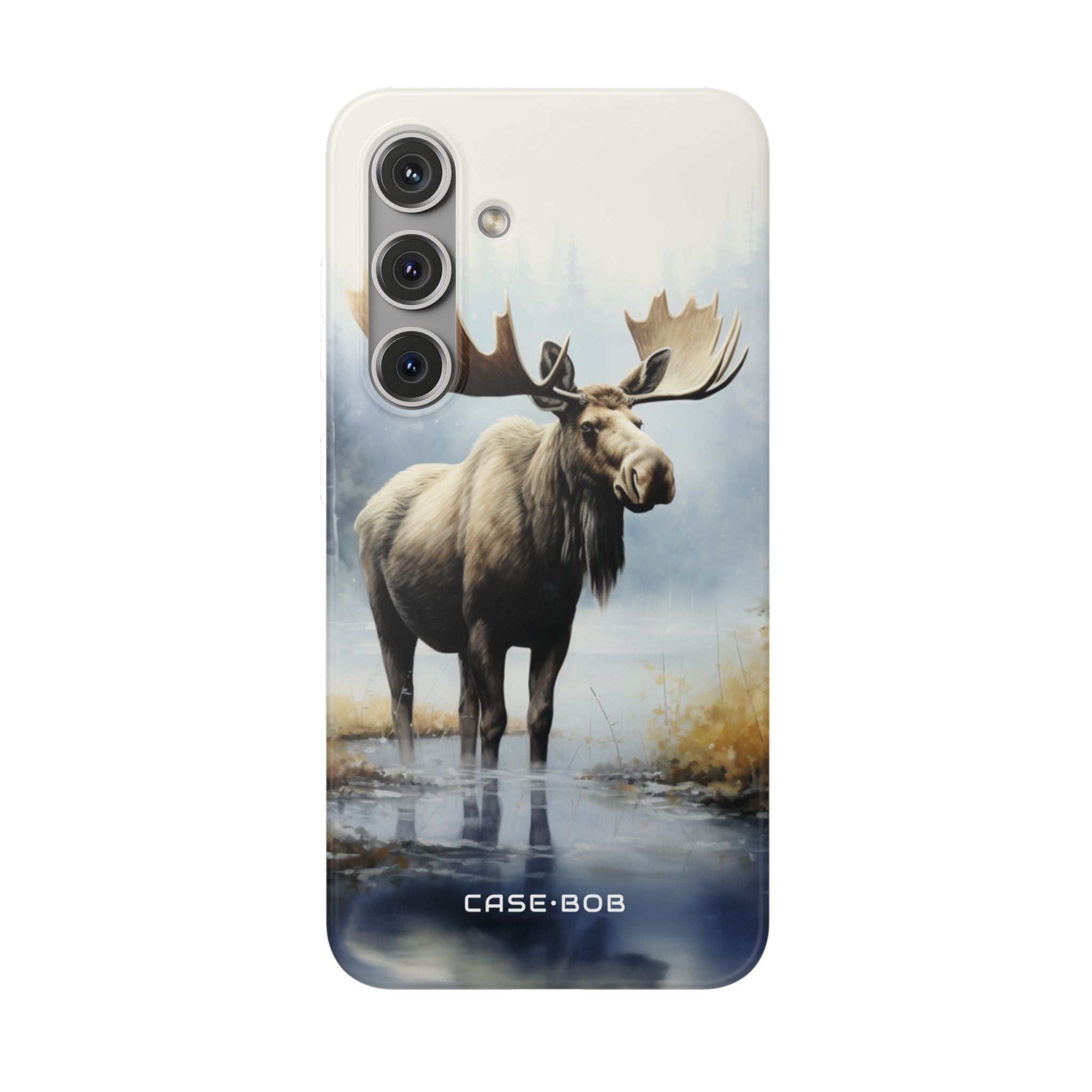 Moose Reflection Samsung S24 Case - Soft