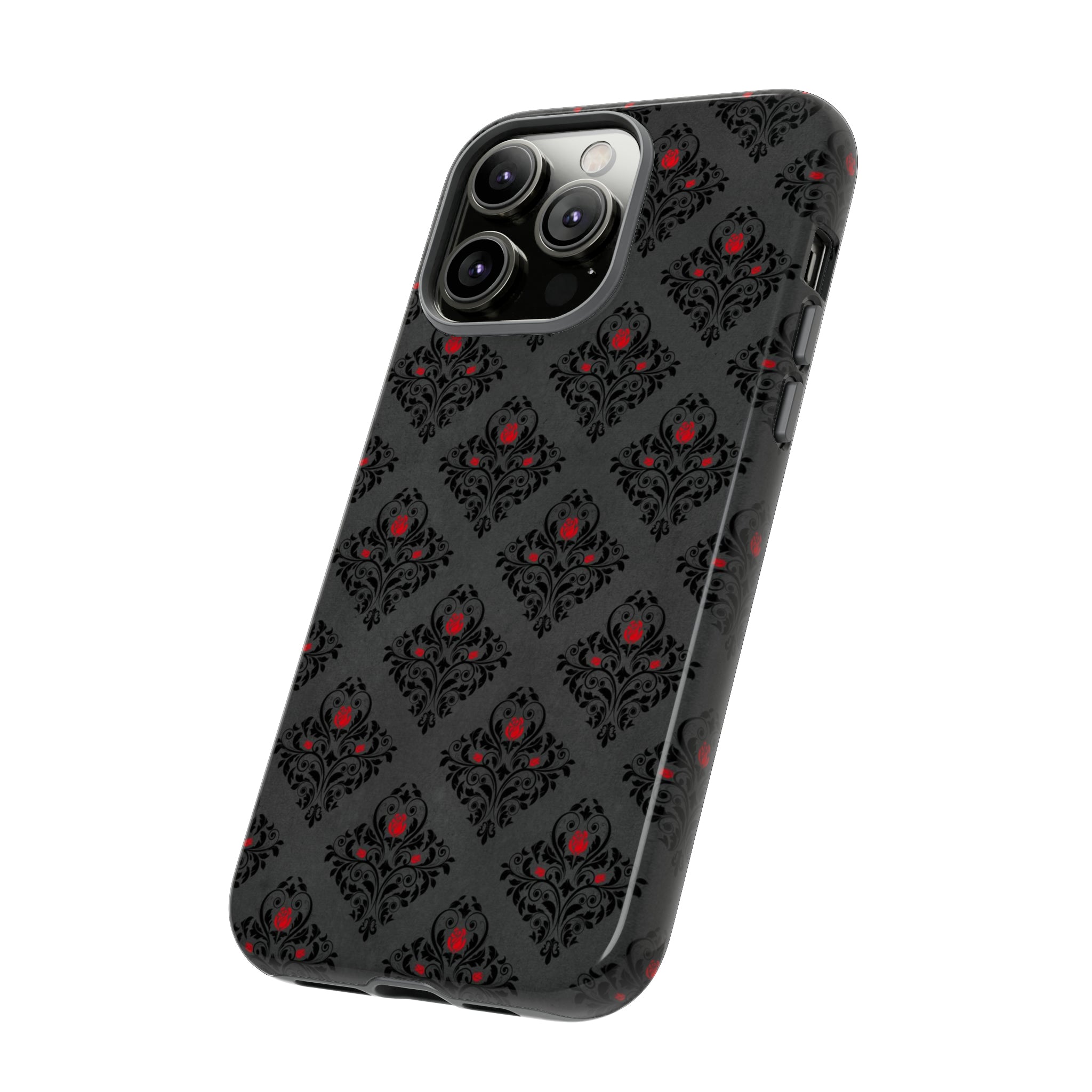 Pixrose Gothic Flower - Protective Phone Case