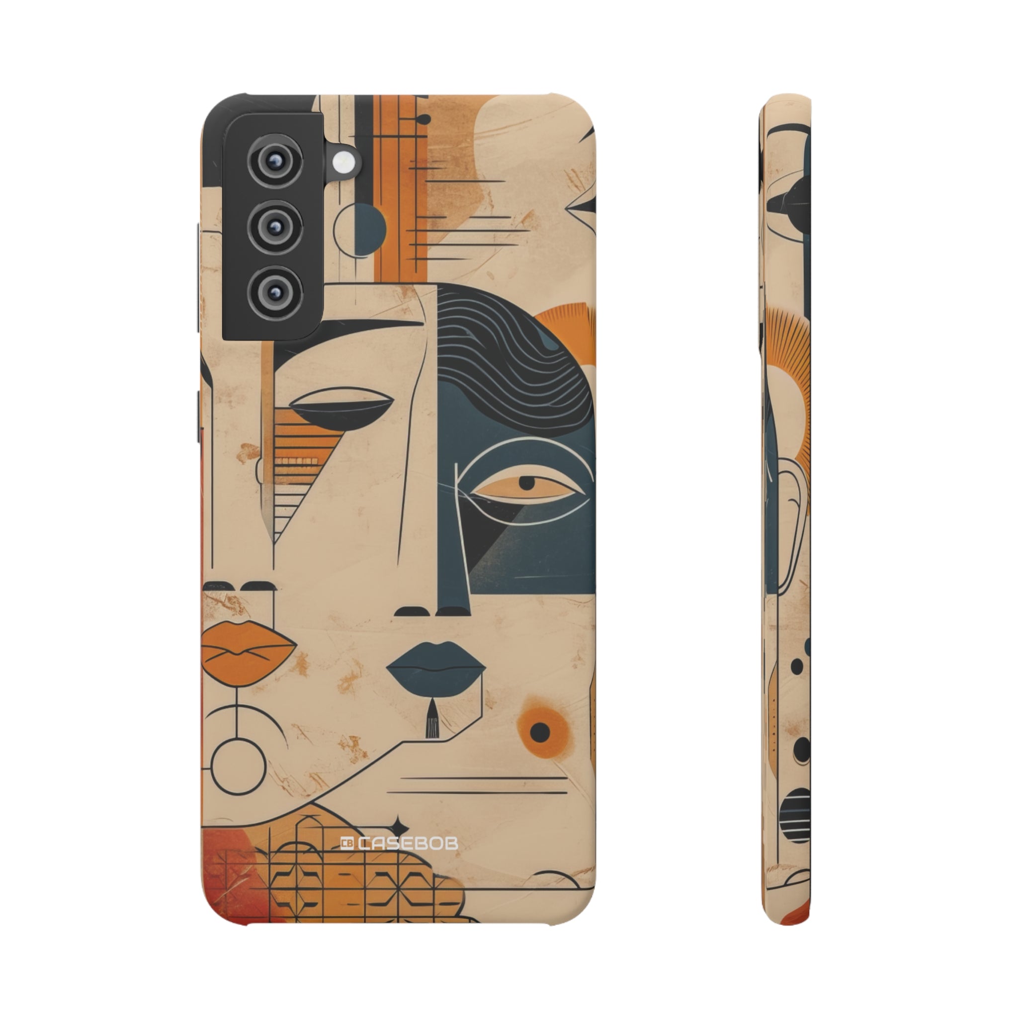 Cubist Introspection | Slim Phone Case for Samsung