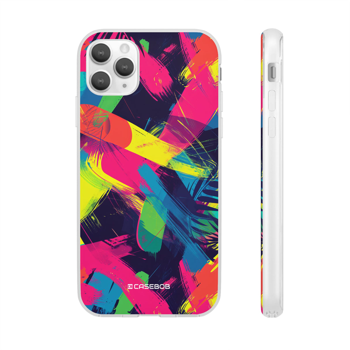 Pantone Neon Patterns | Phone Case for iPhone (Flexible Case)