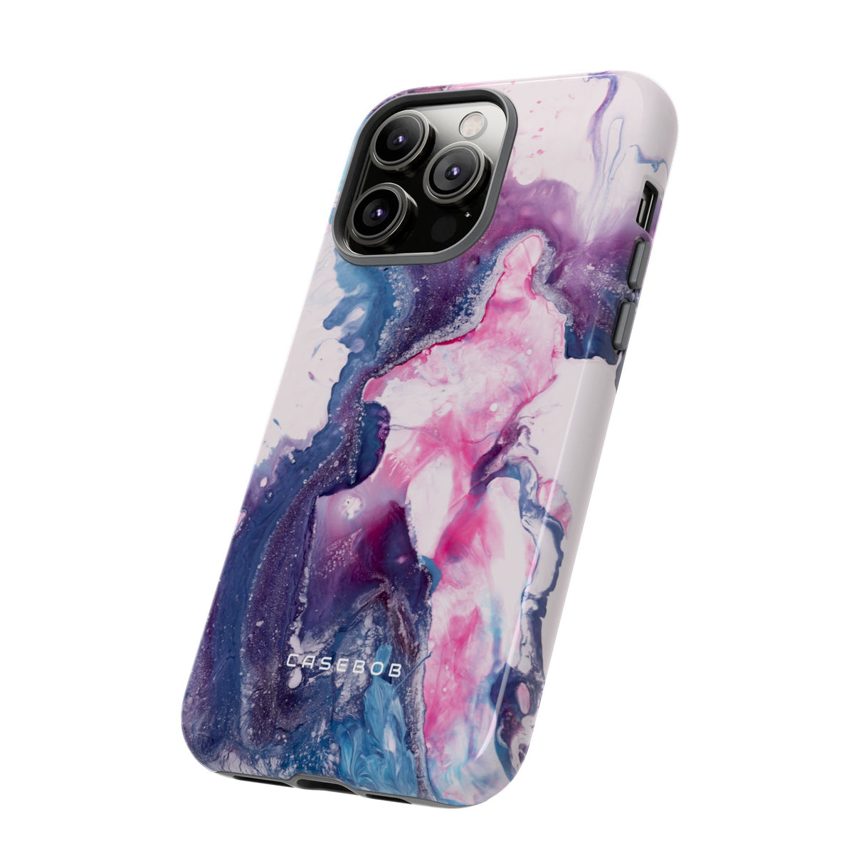 Blue & Pink Art - Protective Phone Case