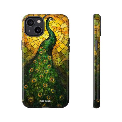 Peacock Spreads Light - iPhone Case