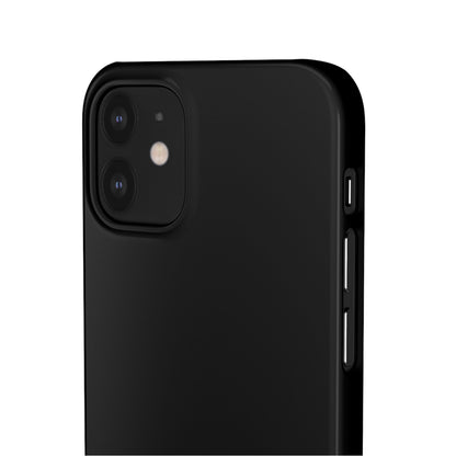 Black iPhone 12 - Slim Phone Case