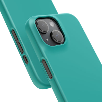 Light Sea Green iPhone 15 - Slim Phone Case