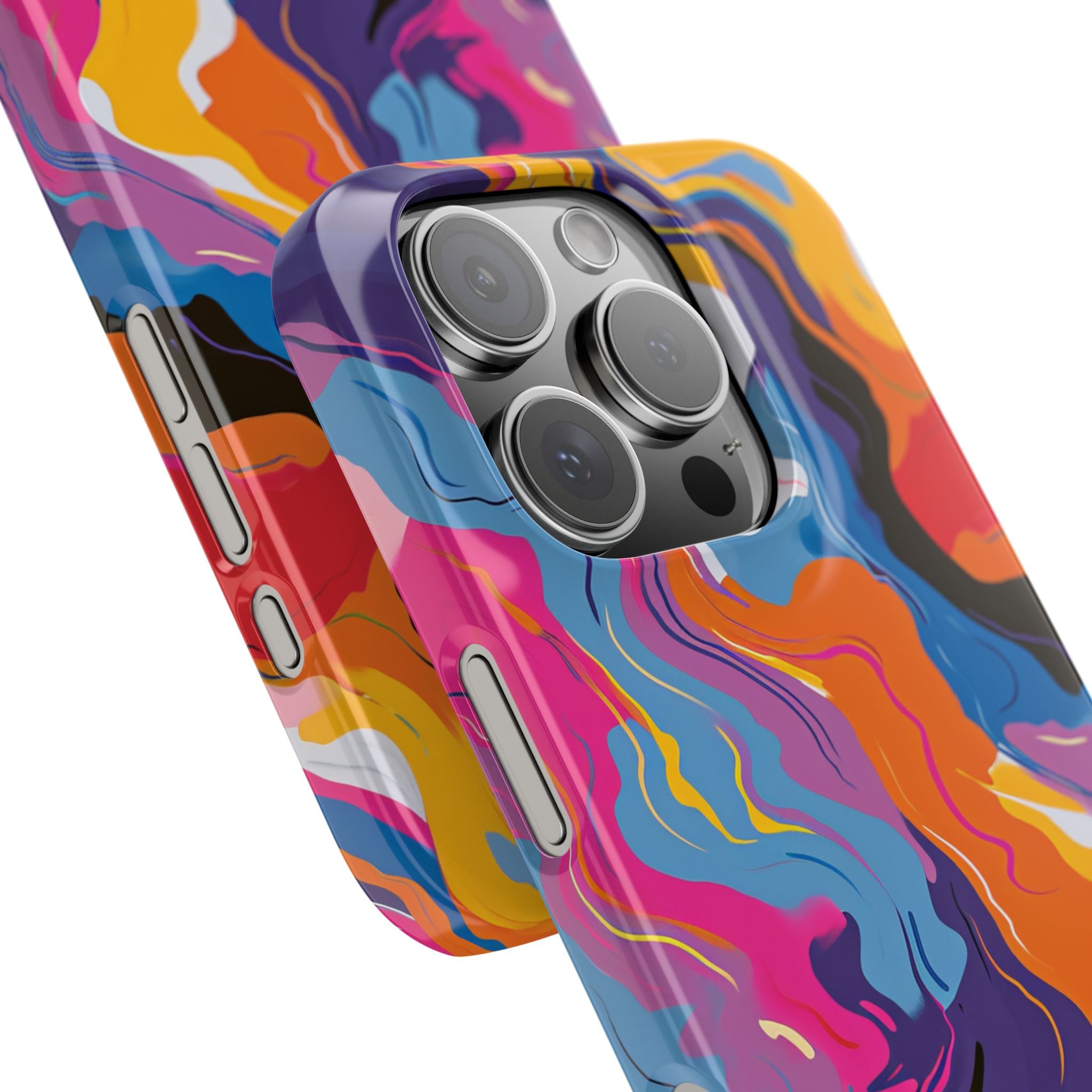 Vortex Colorwave iPhone 16 - Slim Phone Case