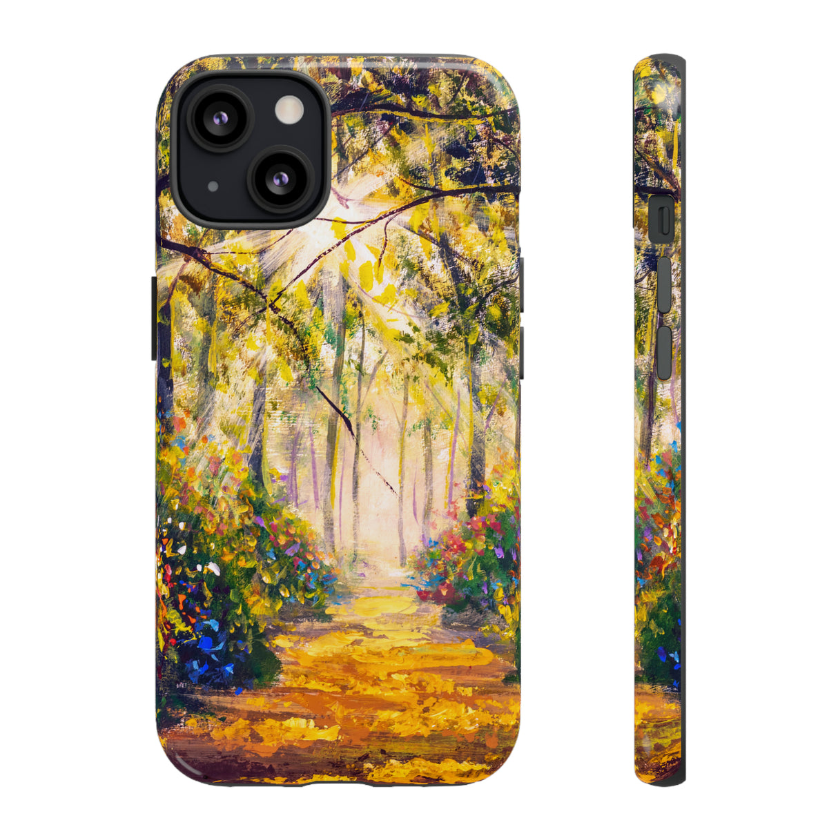 Sunny forest - Protective Phone Case