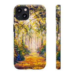 Sunny forest - Protective Phone Case