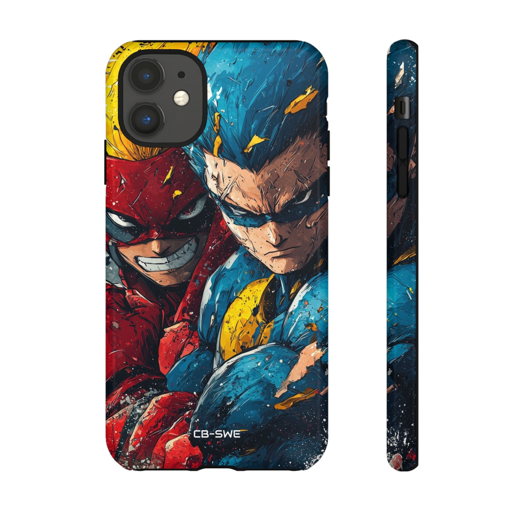 Fierce Faces Clash - iPhone Case