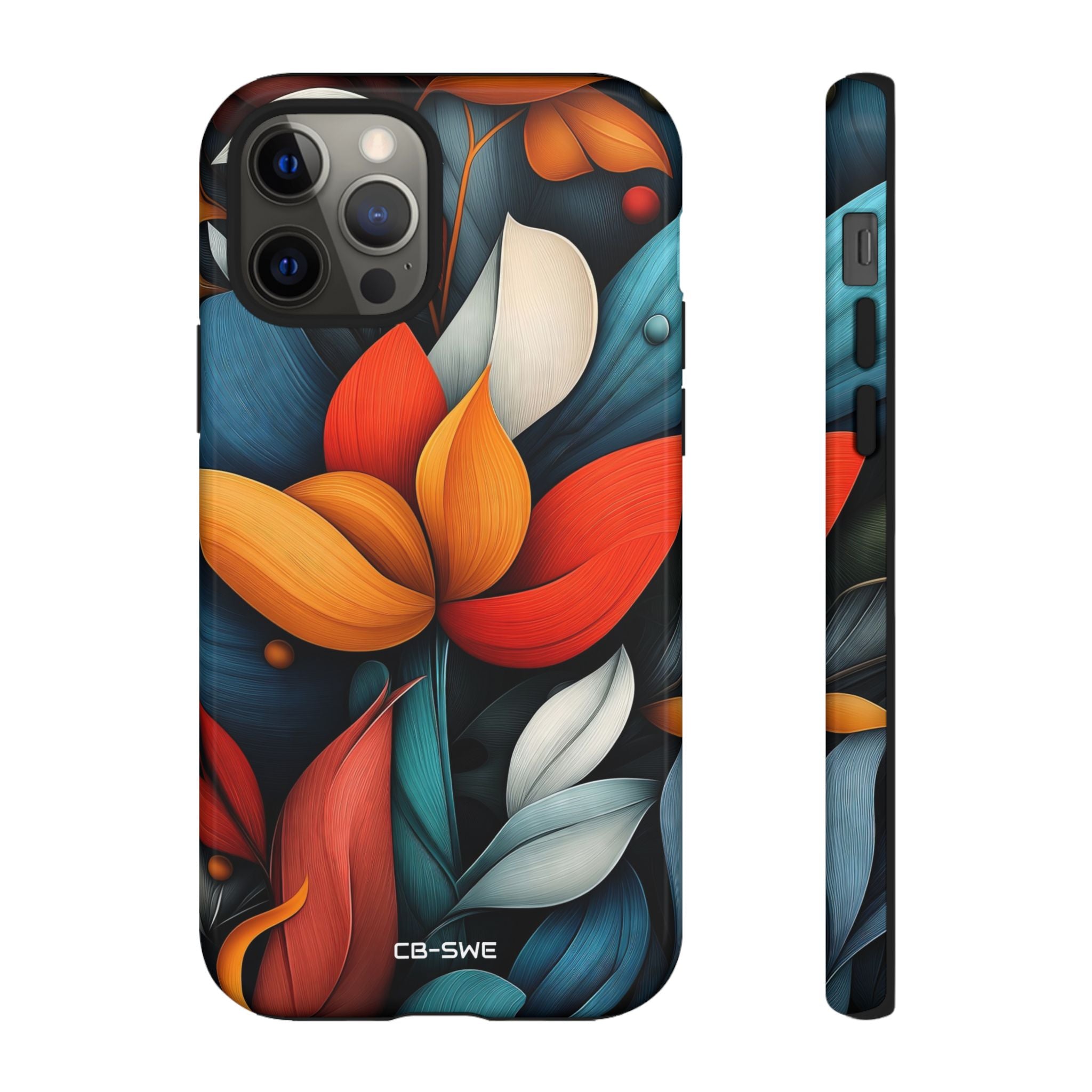Vibrant Floral Harmony - iPhone Case