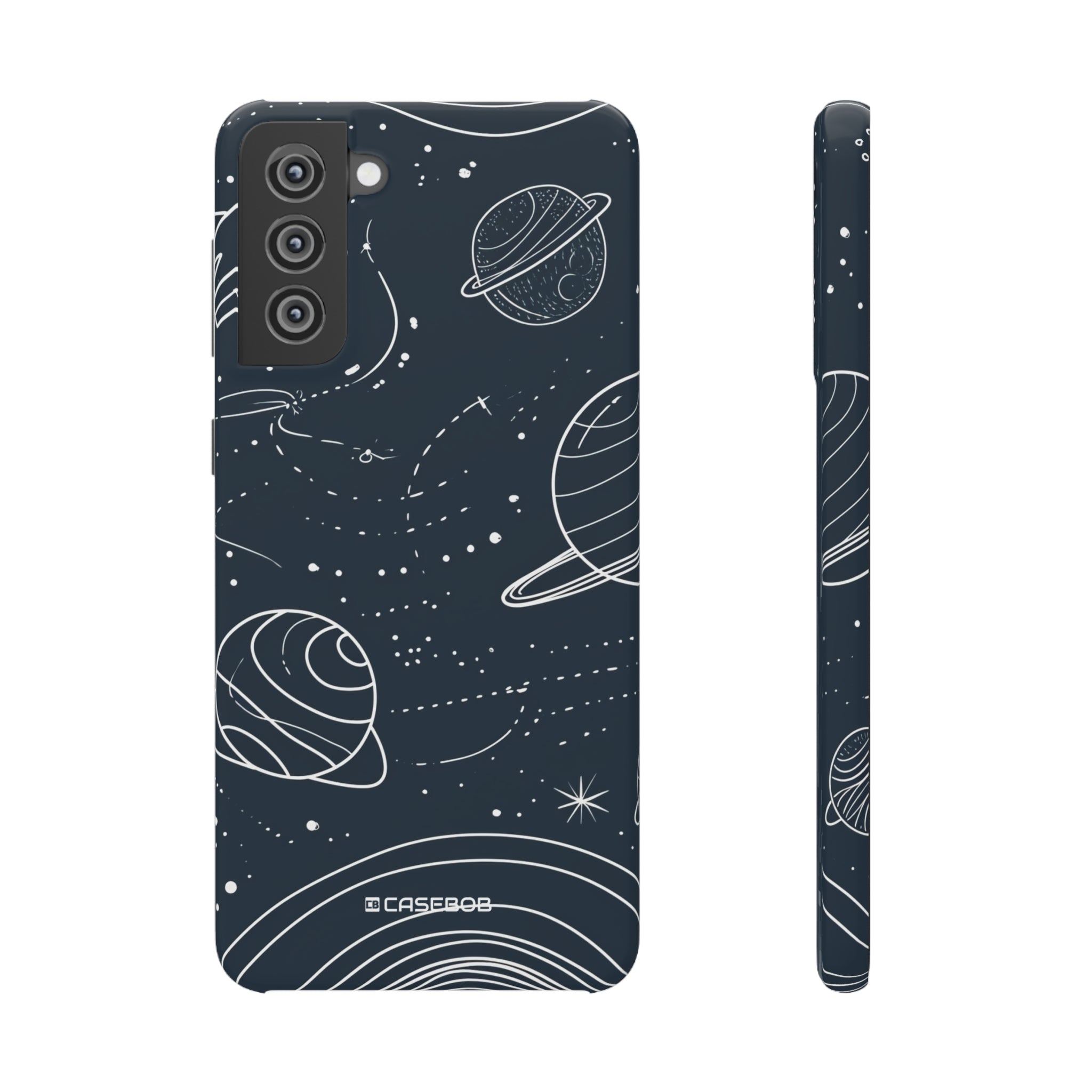 Cosmic Wanderer | Schlanke Handyhülle für Samsung