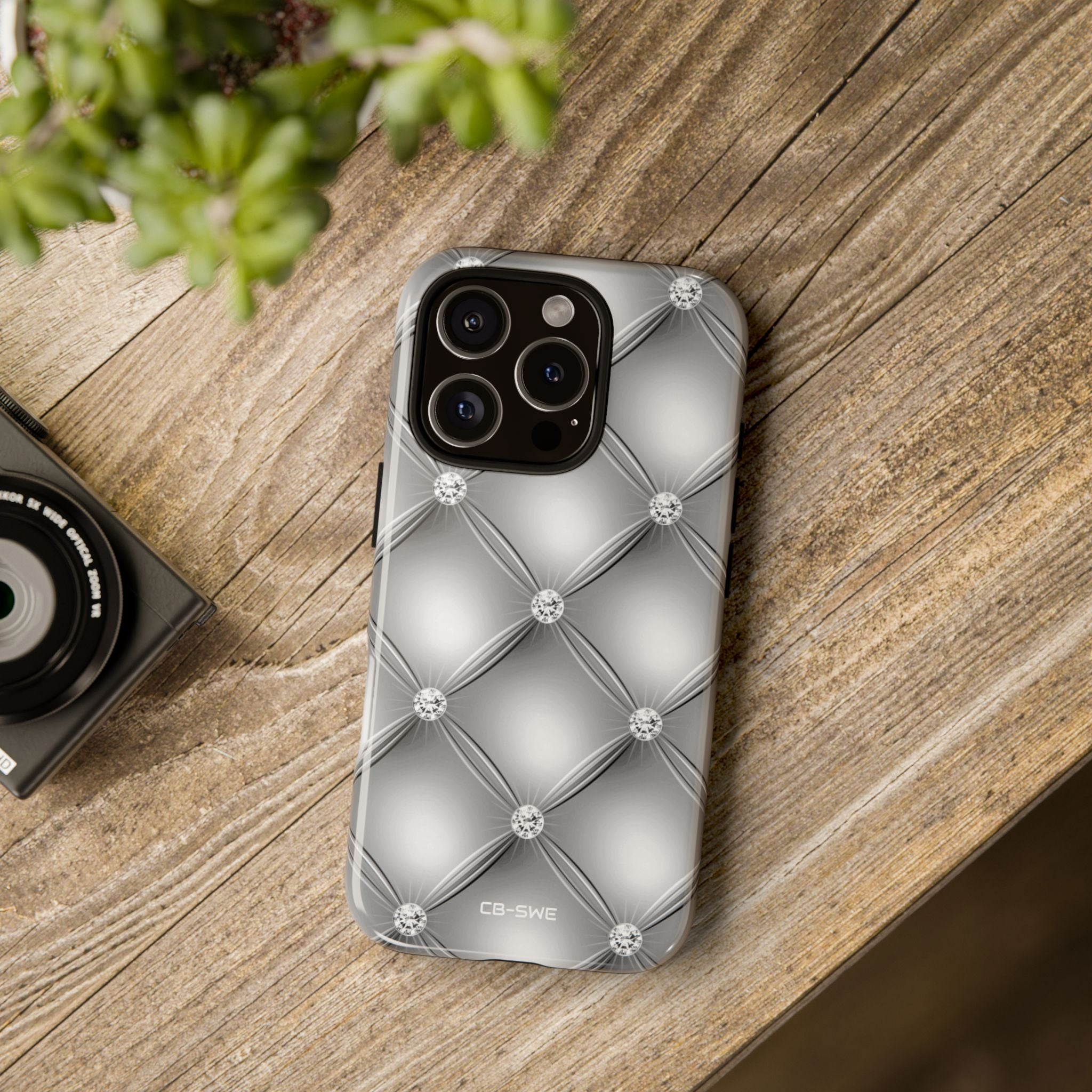 Jeweled Geometric Grace - iPhone Case
