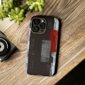 Red Accent Art - Protective Phone Case