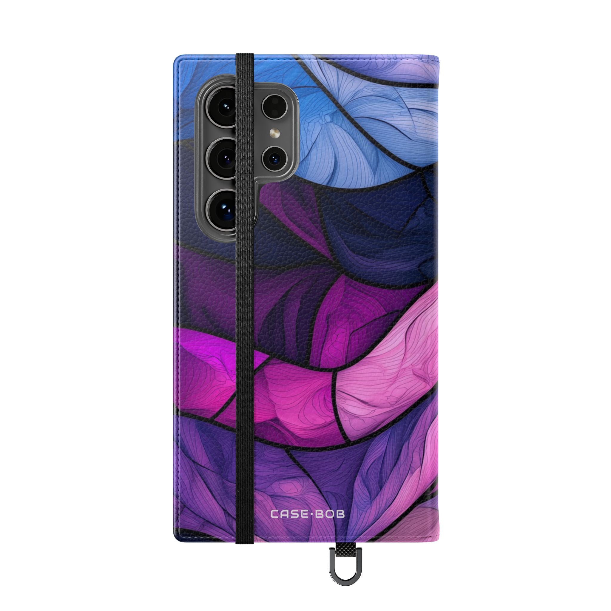 Purple Wavewood - Samsung S24 Ultra Case - Wallet