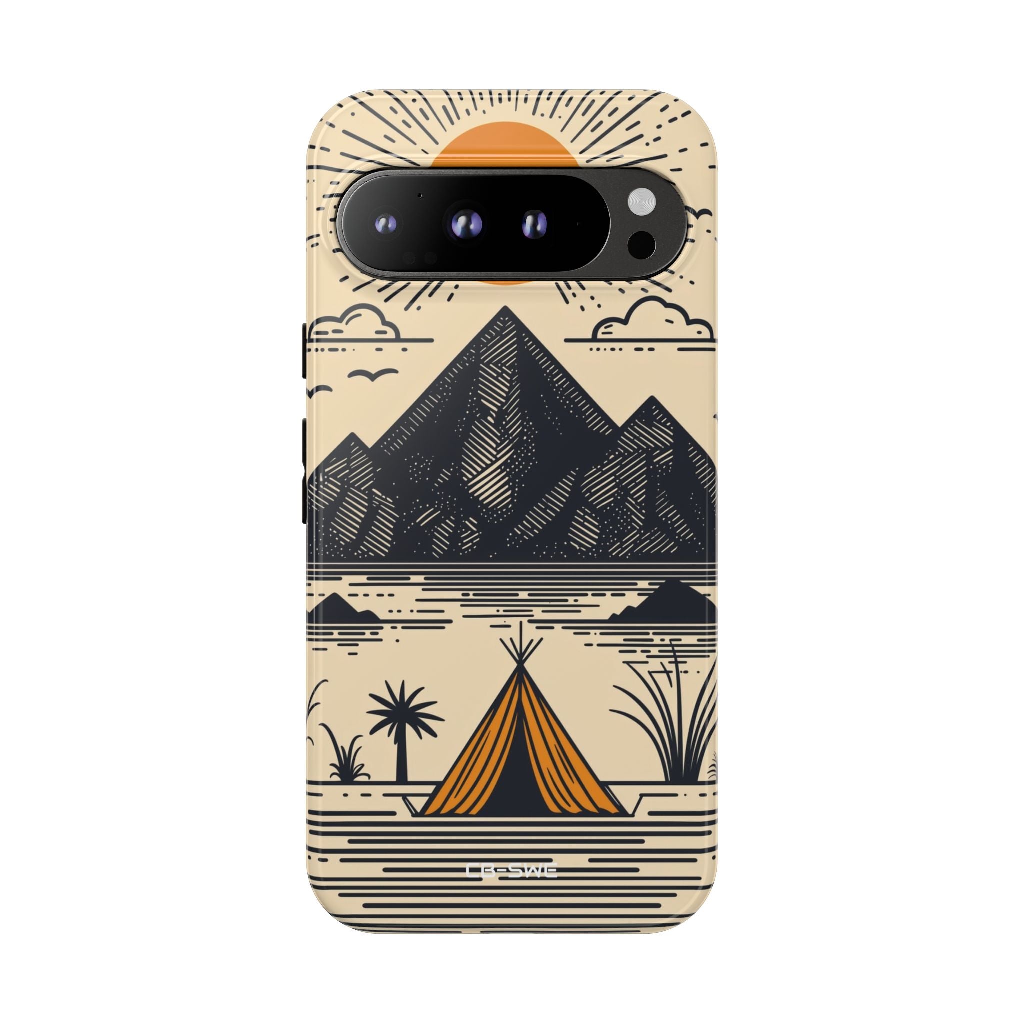 Golden Tent Awaits - Google Pixel Case
