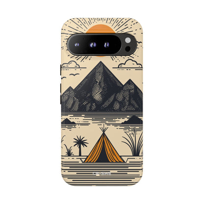 Golden Tent Awaits - Google Pixel Case