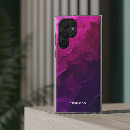 Violet Swirl Samsung S22 Ultra Case - Soft