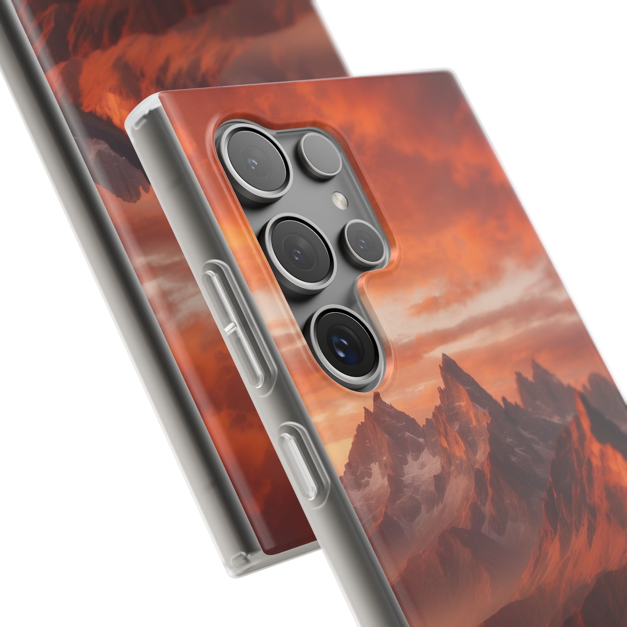 Jagged Glow Samsung S24 Ultra Case - Soft