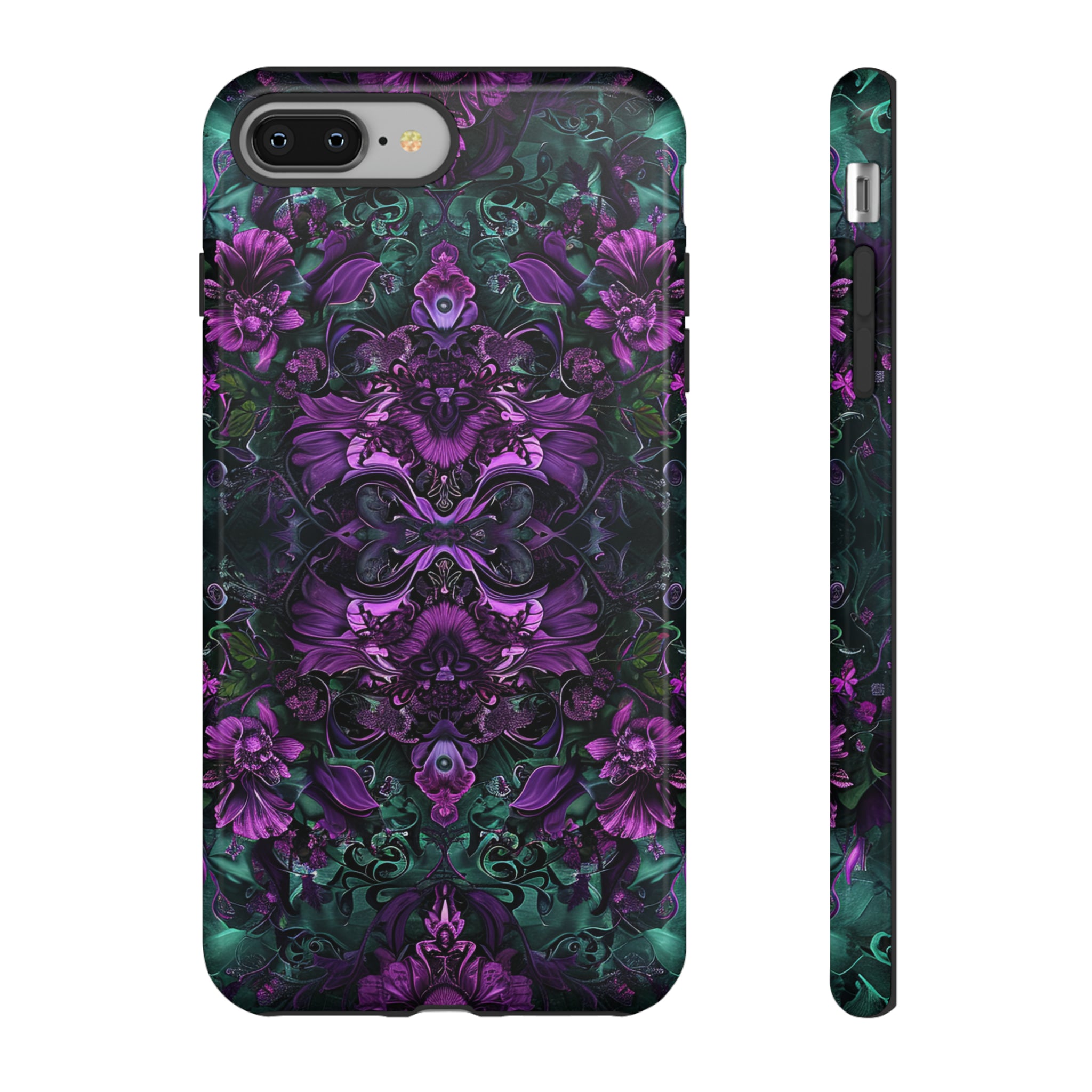 Baroque Floral Gothic - Protective Phone Case