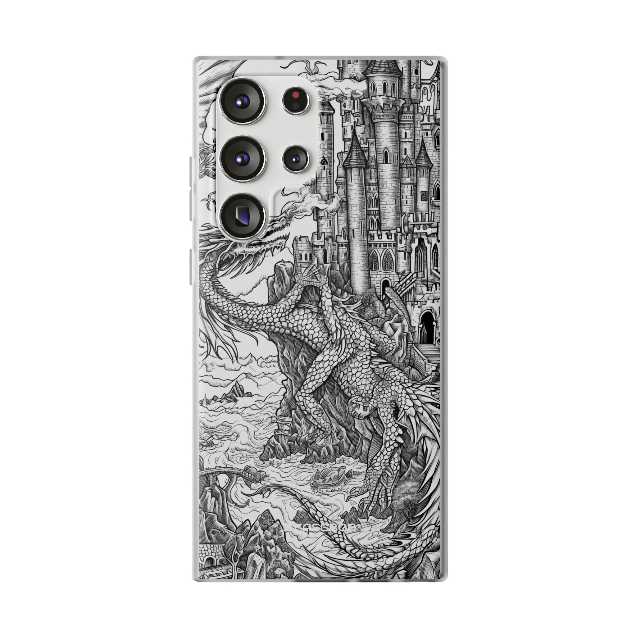 Dragon's Ascent | Flexible Phone Case for Samsung Galaxy