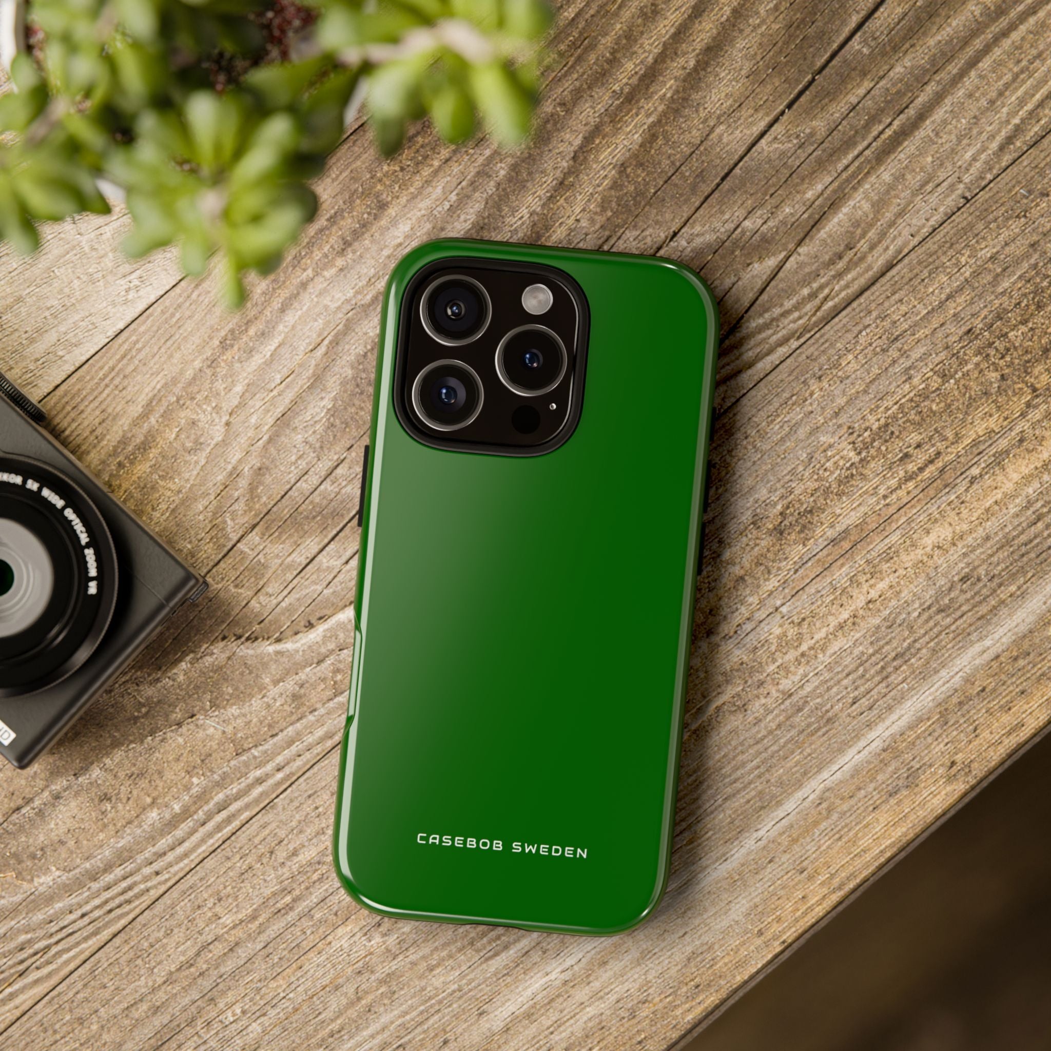 Dark Green iPhone 16 - Tough Phone Case