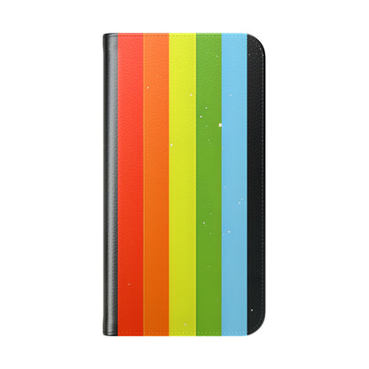 Spectrum Stripes - iPhone 15 Pro Max -lompakkokotelo