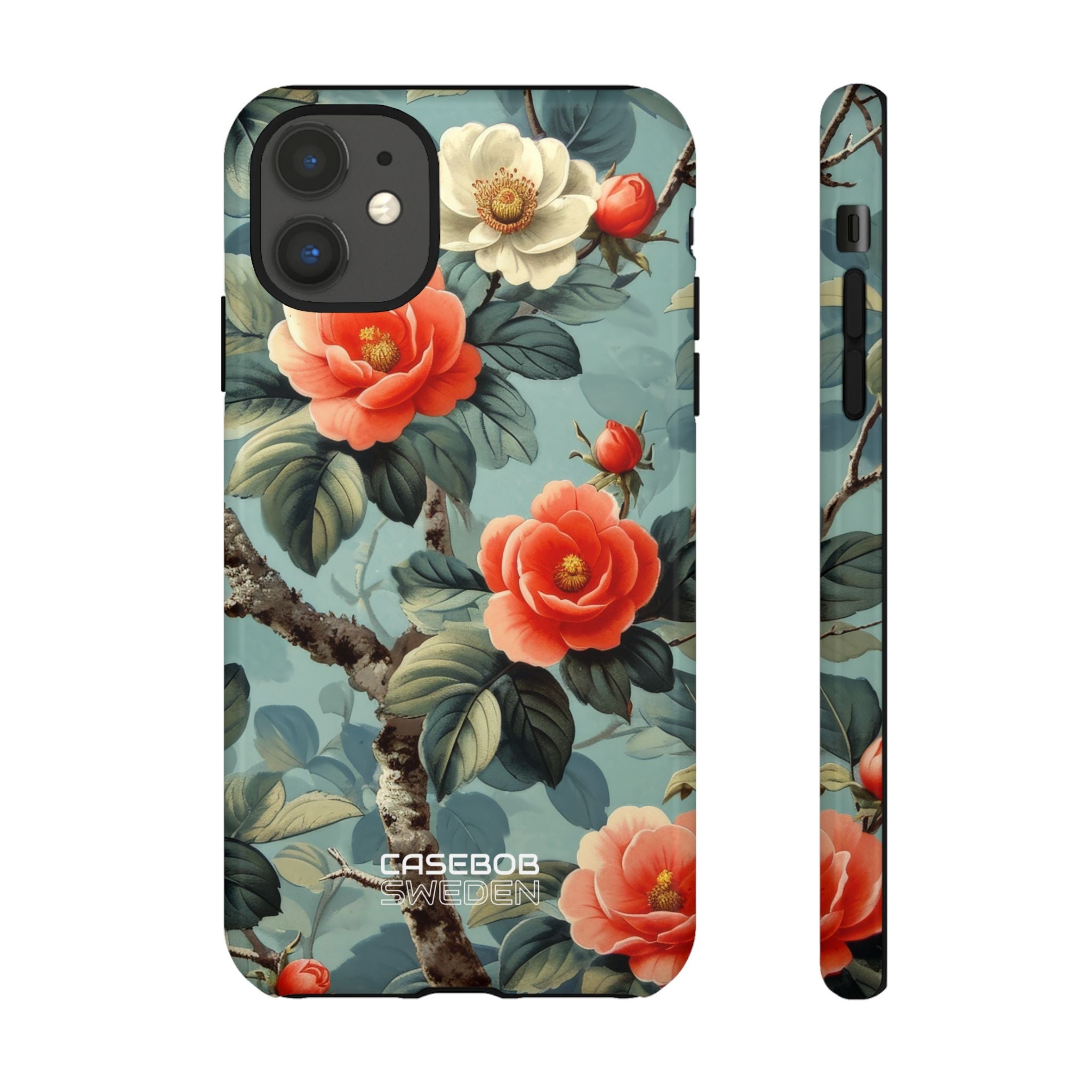 Coral Blossom Tapestry iPhone 11 - Tough