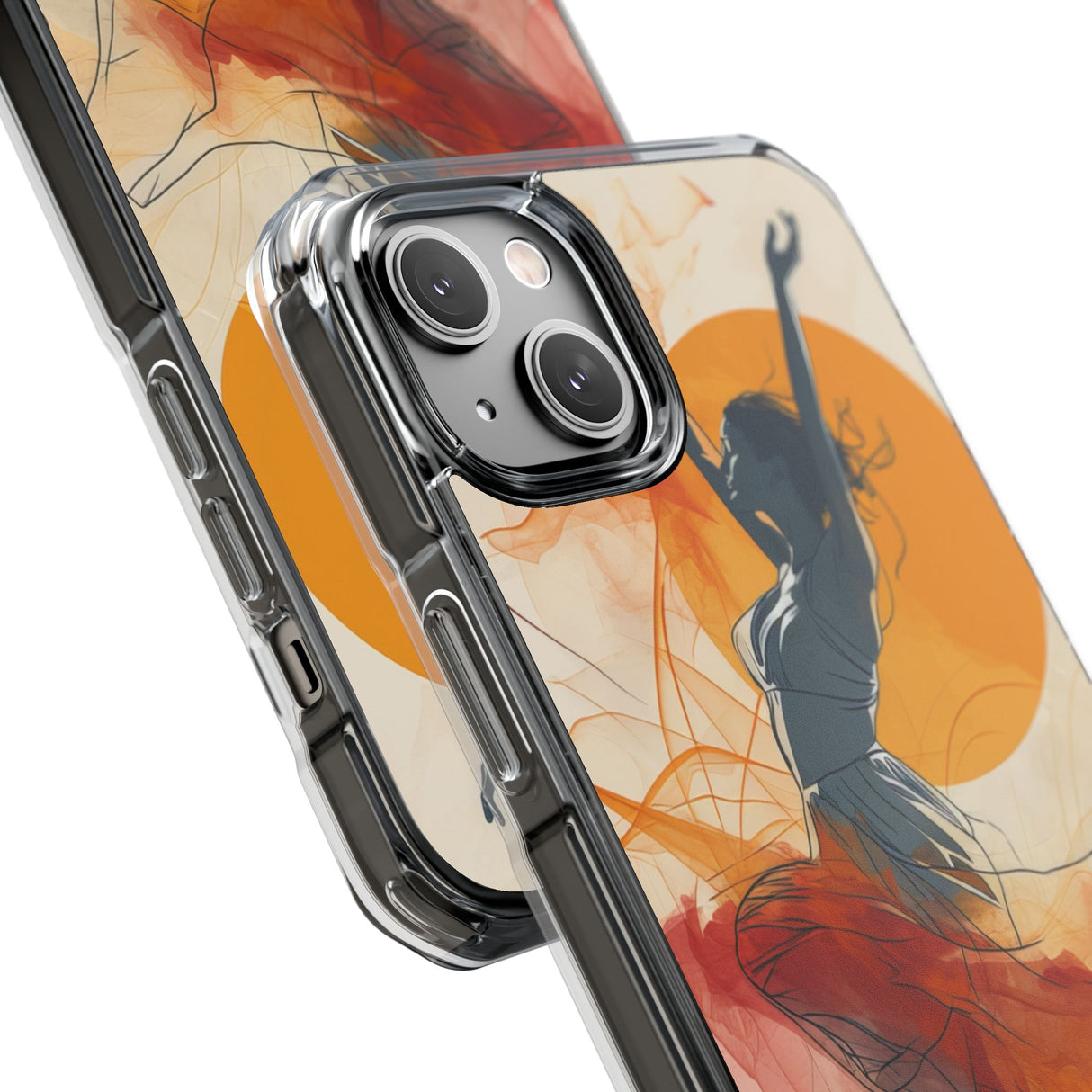 Sunlit Grace - Phone Case for iPhone (Clear Impact - Magnetic)