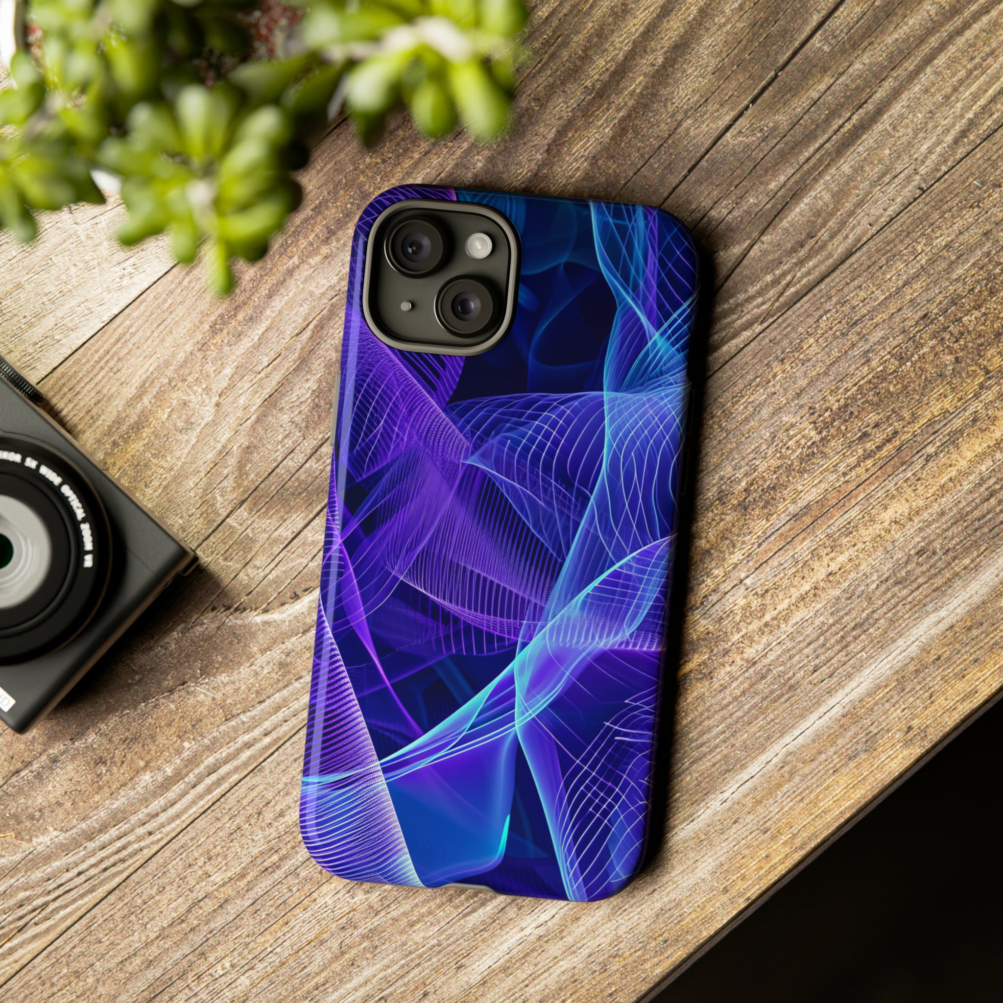 VR Horizon: Immersive Gradient - Protective Phone Case