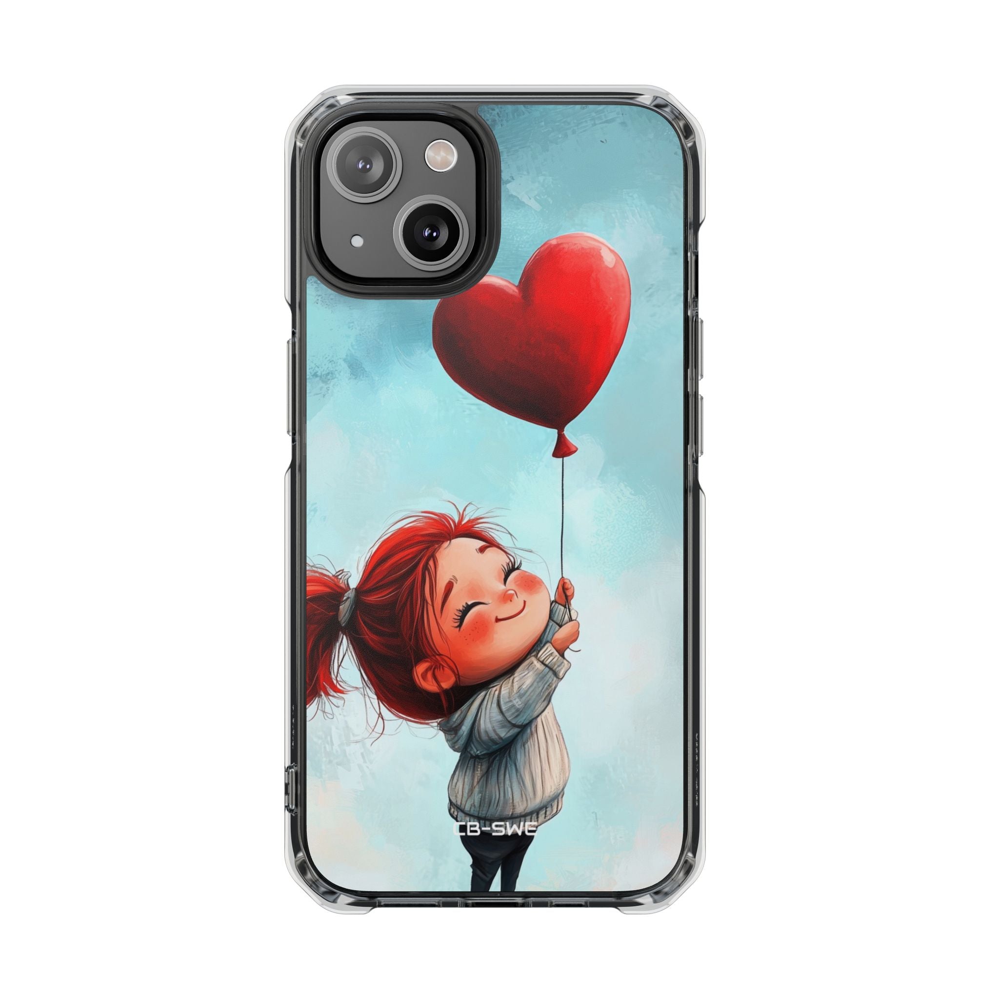 Joyful Girl Flies iPhone Case - Impact