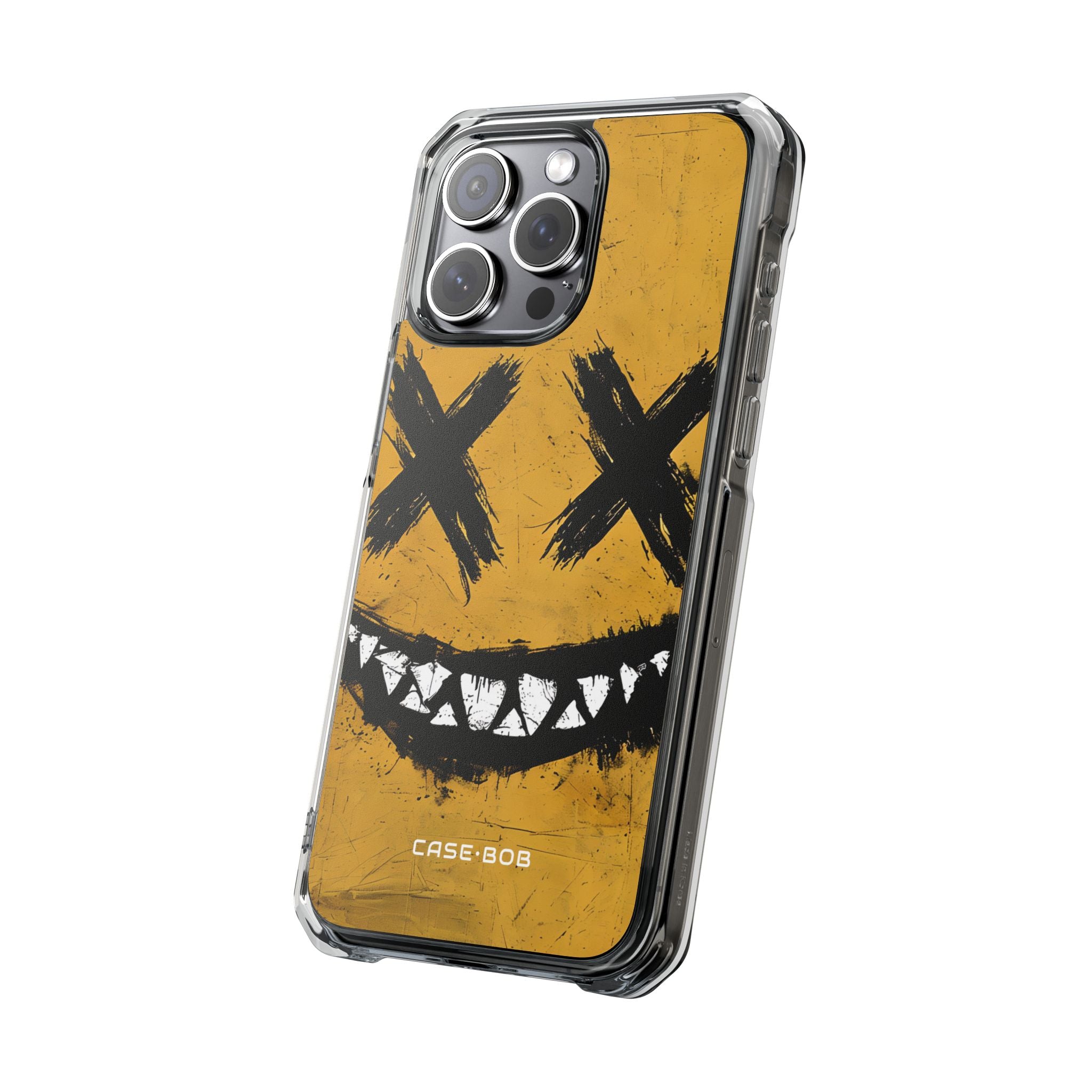 Jagged Smile Yellow iPhone 15 Pro Max Case - Impact