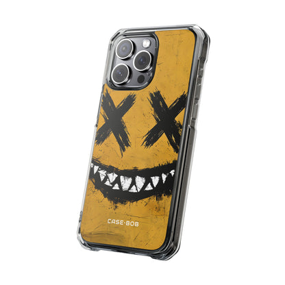 Jagged Smile Yellow iPhone 15 Pro Max Case - Impact