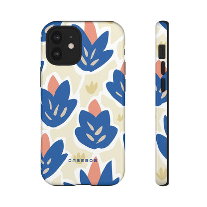 Blue Happy Flower - Protective Phone Case